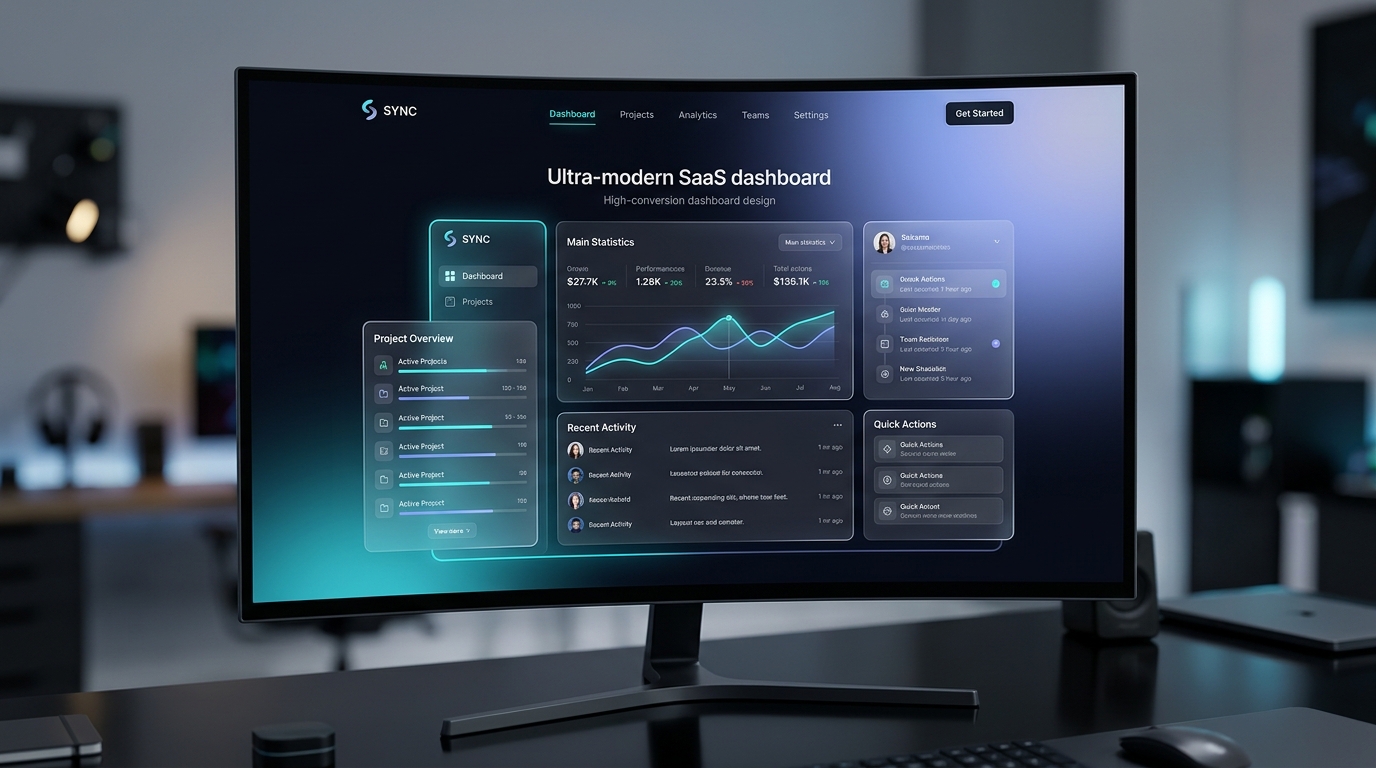 Software Dashboard & Web CRO